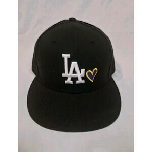 New Era 59FIFTY LA Dodgers MLB Lakers Heart Fitted Cap Size 7